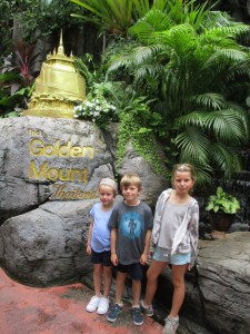 The Golden Mount is one of the many wat (temple) in Bangkok