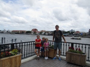 General view from the river