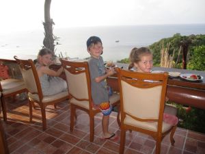 Breakfast at the hotel :-)