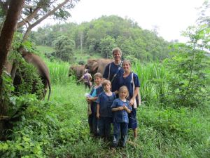 The Kaltreider Elephant Caretaker Team