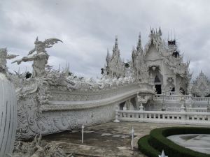 The White Temple is a modern buddhist temple. Draw your own conclusions on this one ;-)