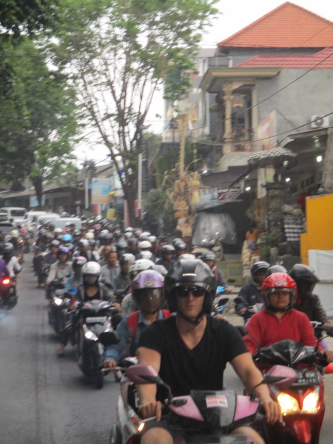 Bali traffic... really!