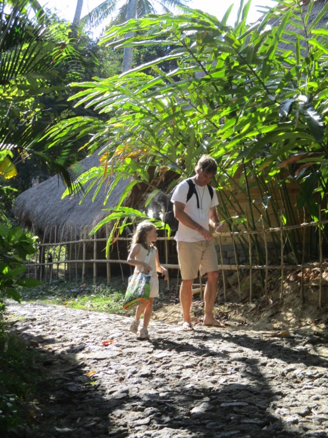 A walk around campus right after pick up