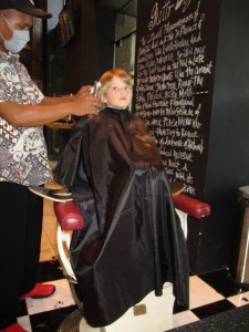 Marcus got a haircut!