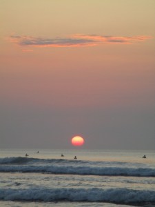 And we can't believe the sunset...