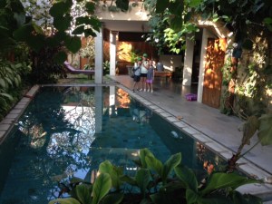 Our new home for the month