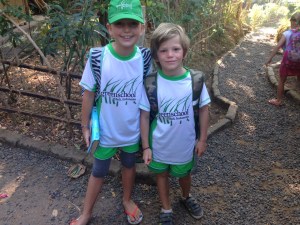 Go Green School Team! Off to their first game again another Balinese school on the Green School Bio Bus