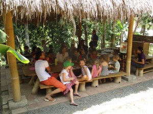 Lunch time in Kindergarten!