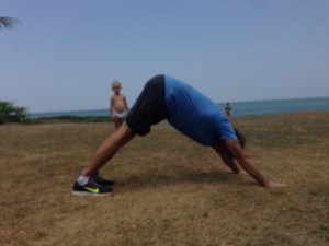 My yogi husband... yep! you read that one right too!