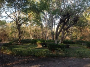 Entrance to our secluded quarters