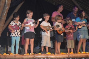 Marcus' Ukelele performance