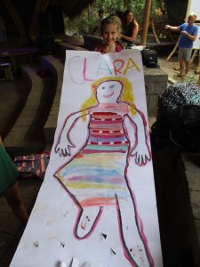 Clara's self portrait :-)